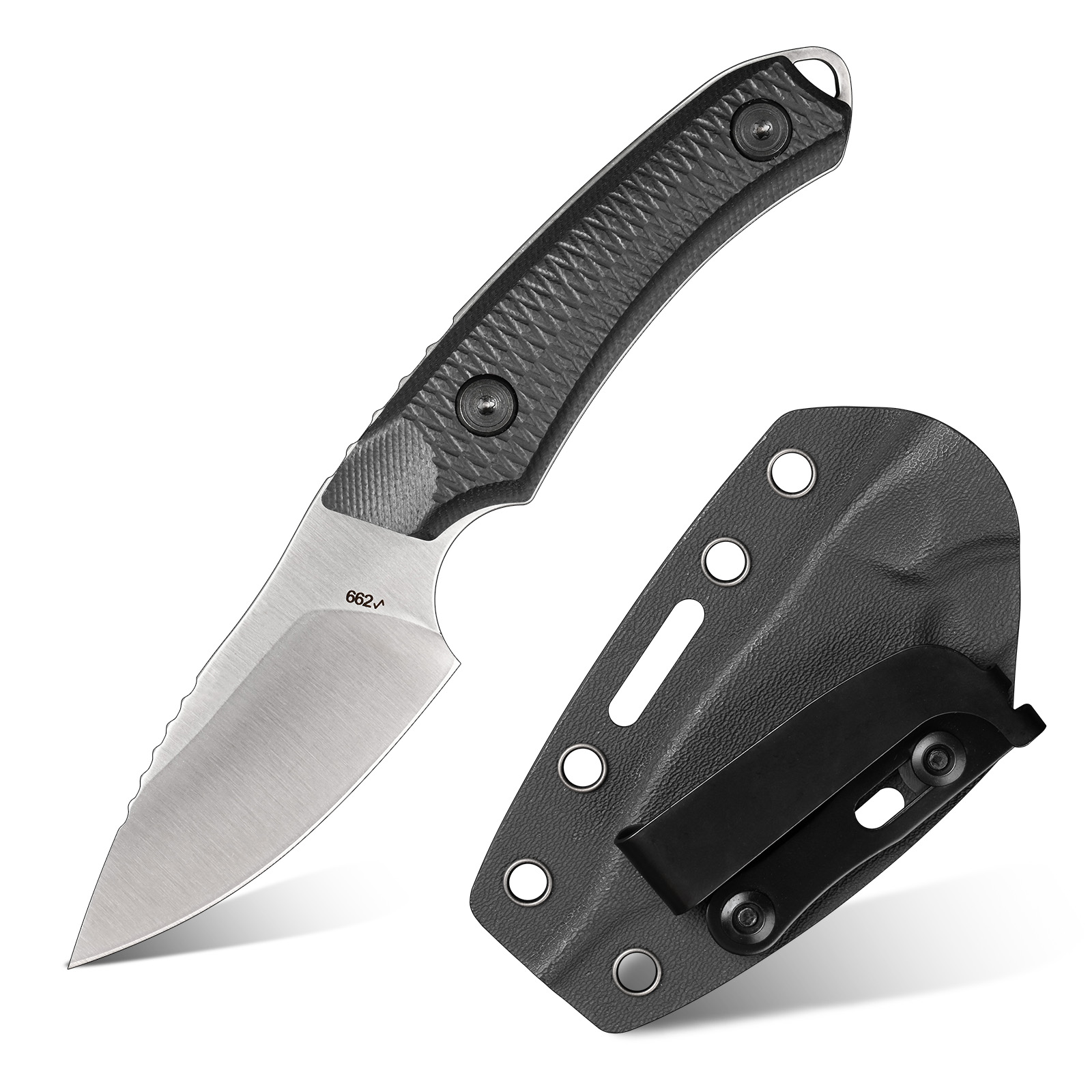 Edc Carry Fixed Blade - Multiutensile EDC per Attività all'Aperto, Strumento