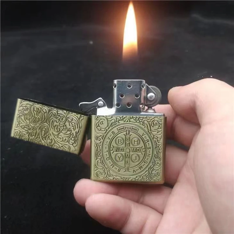 Lighter Insert Zippo - ZORRO versato accendino a cherosene personalità