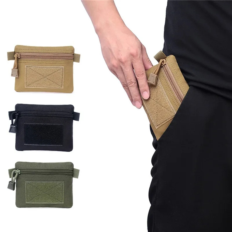 Edc Carry Card - Portafoglio Molle Impermeabile per Campeggio e