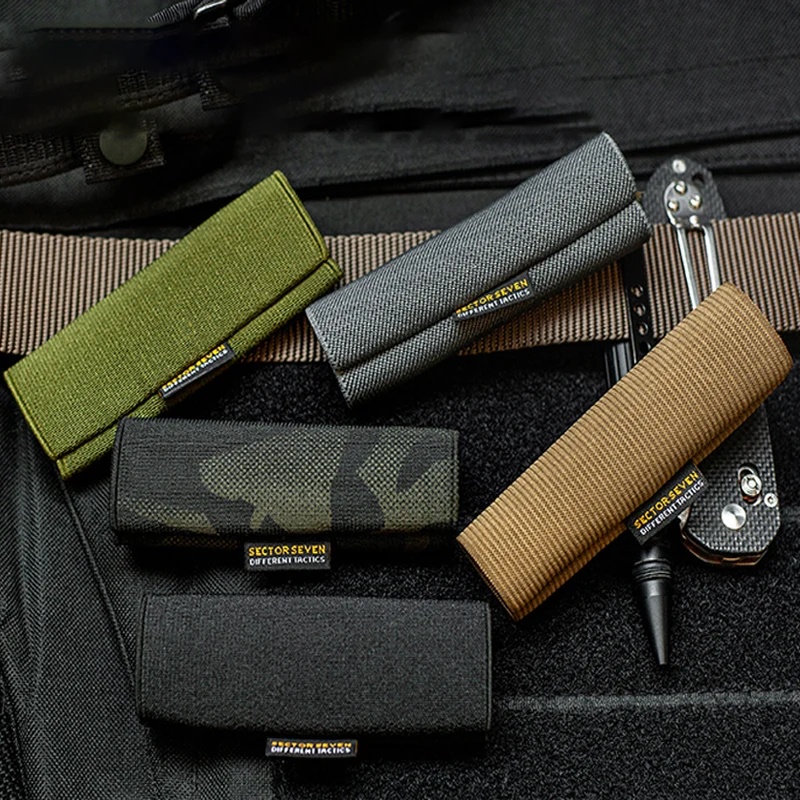 Edc Carry Flashlight - 2 pezzi di supporto elastico per