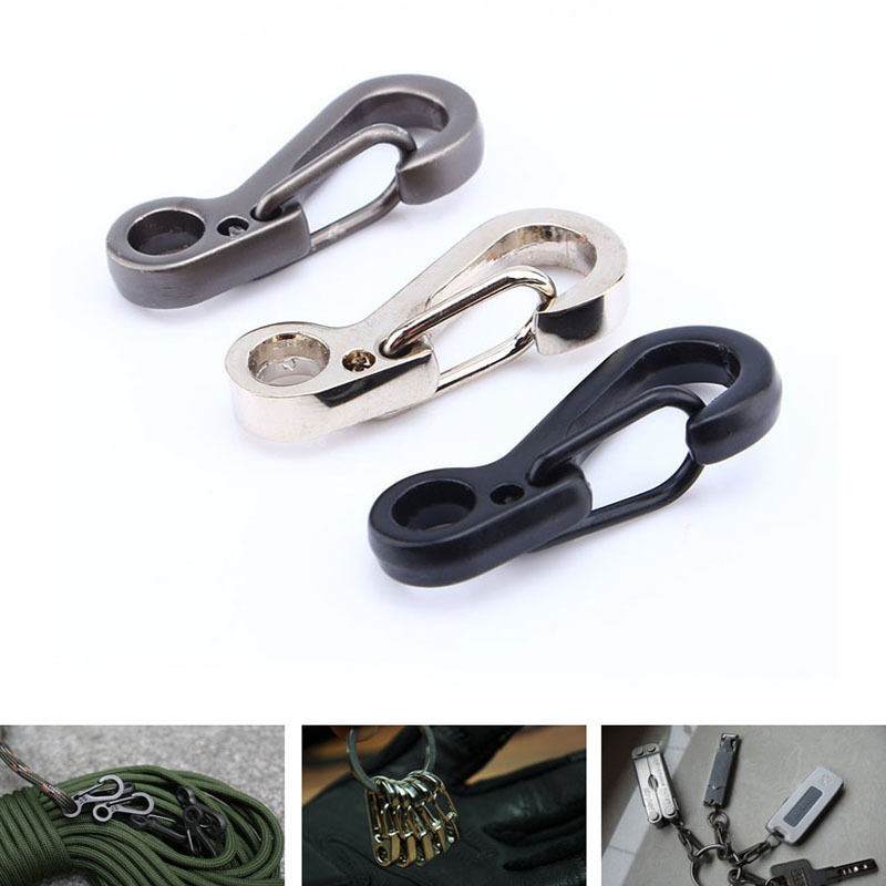 Edc Carry Pack - 10 Pezzi/Lotto Mini Moschettoni Tattici in