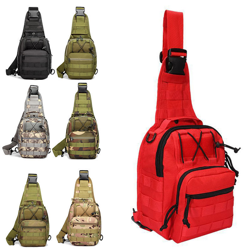 Edc Carry Pack - Borsa da petto tattica versatile da