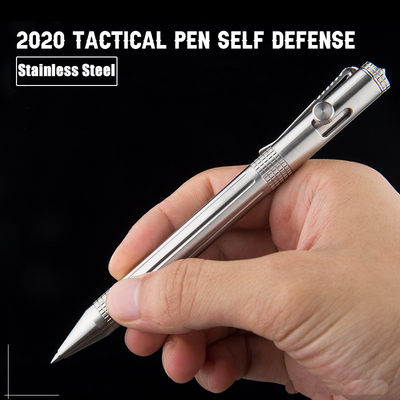Pen Tactical Glass - Nuovo autodifesa in acciaio inossidabile penna