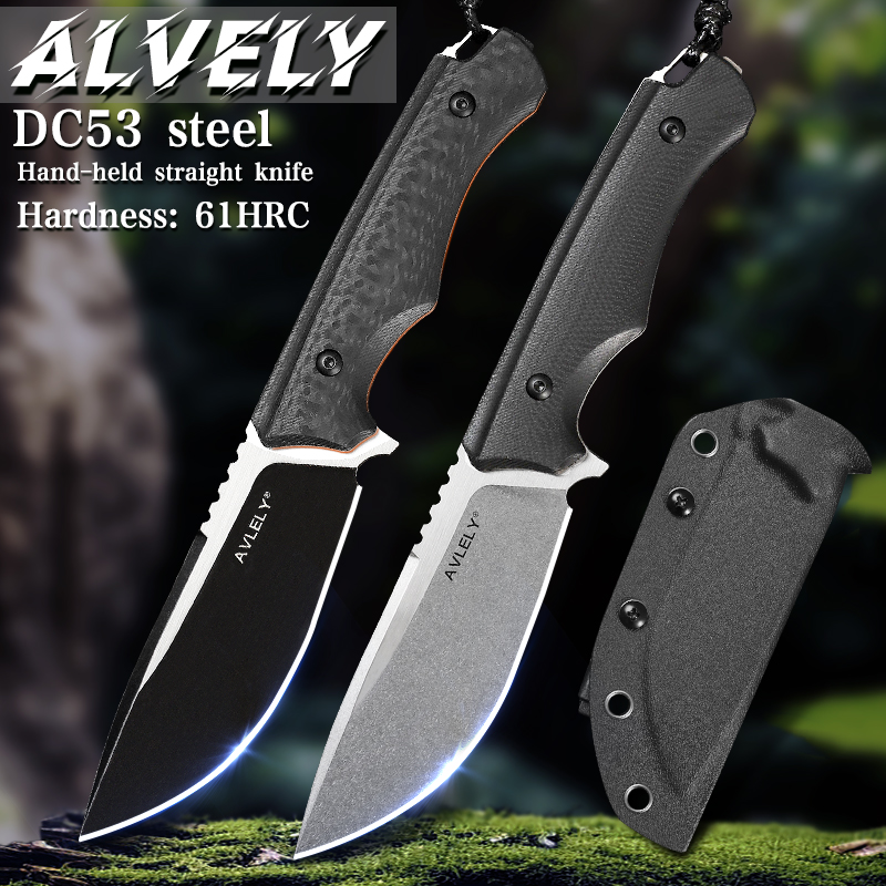 Edc Carry Fixed Blade - Coltello a lama fissa in acciaio