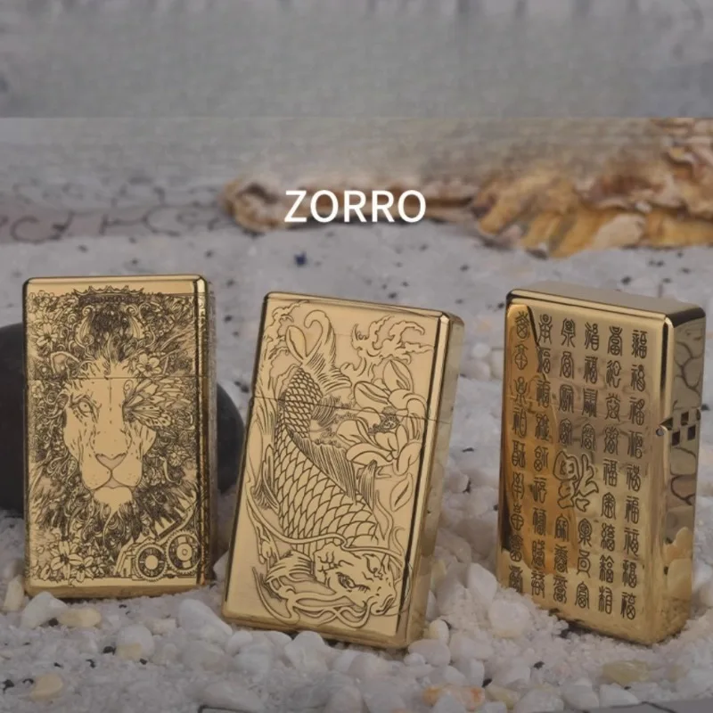 Lighter Insert Zippo - Accendino ZORRO Small Heavy Armor 538