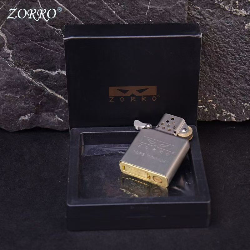 Lighter Insert Zippo - ZORRO Titanium Liner, movimento sigillato di