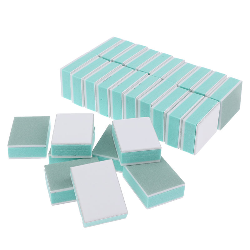Nail File Titanium - 50 Pz/lotto Mini Nail Buffer Block