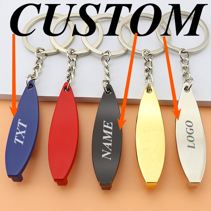 Bottle Opener Keyring - 1pc portachiavi personalizzato tavola da surf