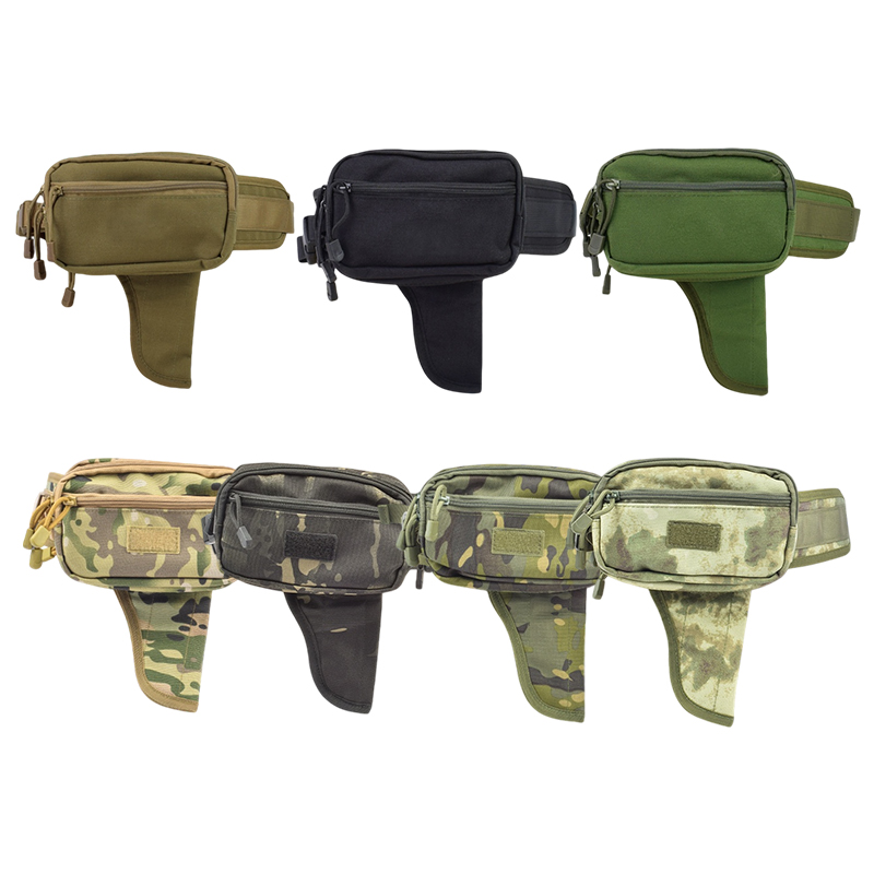 Edc Concealed Carry Fanny Pack - Marsupio Multifunzionale in Nylon con Tasca