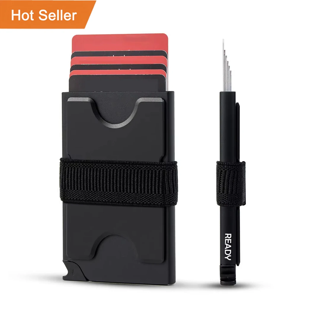 Wallet Slim Titanium - Portafoglio sottile da uomo Porta carte