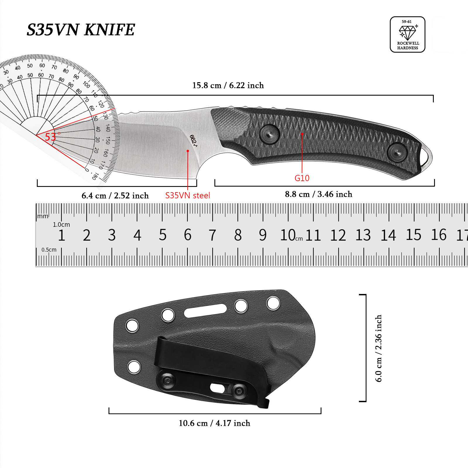 Multiutensile EDC per Attività - Edc Carry Fixed Blade recensione e prezzo