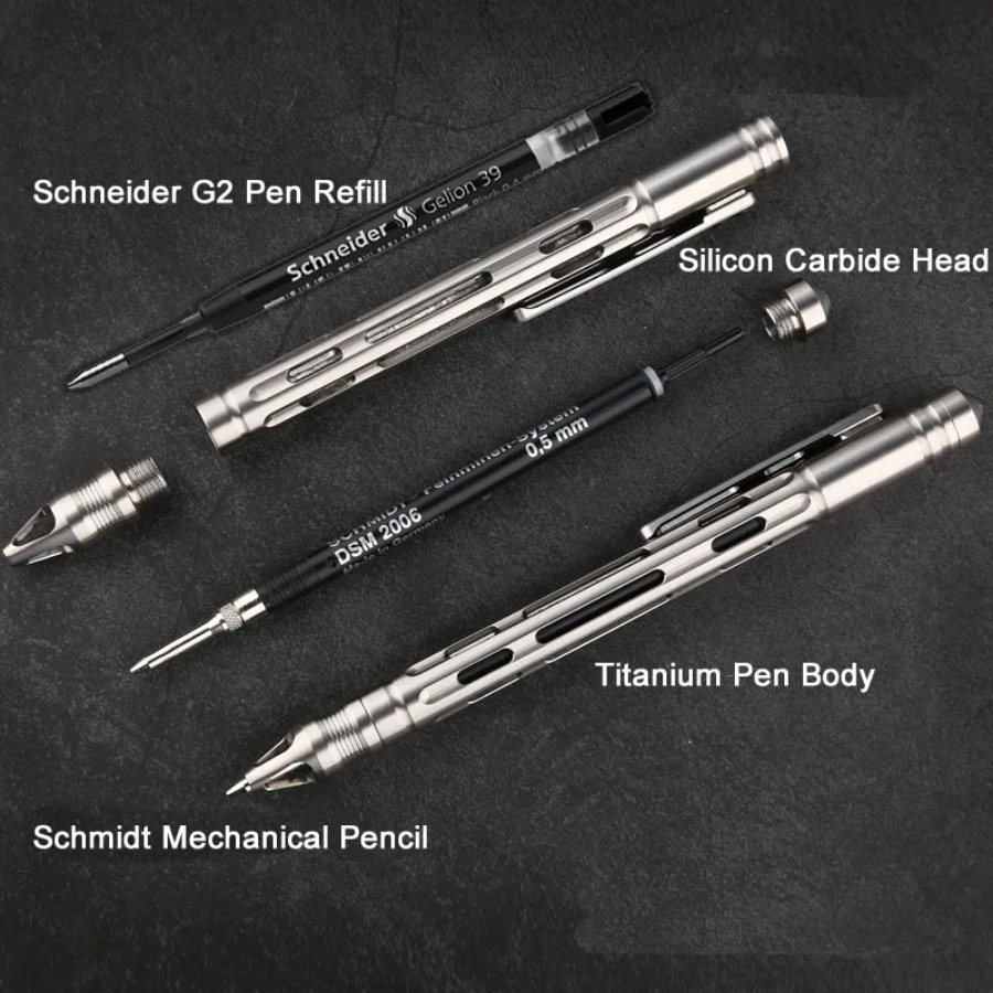 Penna Tattica 2-in-1 in Titani - Pen Tactical Glass recensione e prezzo