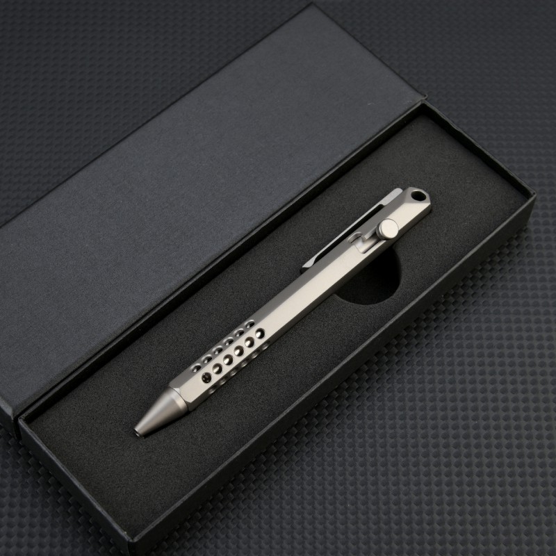 Penna portatile in lega di tit - Pen Tactical Glass recensione e prezzo