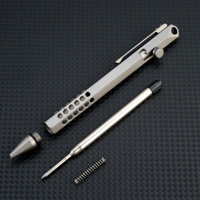 Penna portatile in lega di tit - Pen Tactical Glass recensione e prezzo