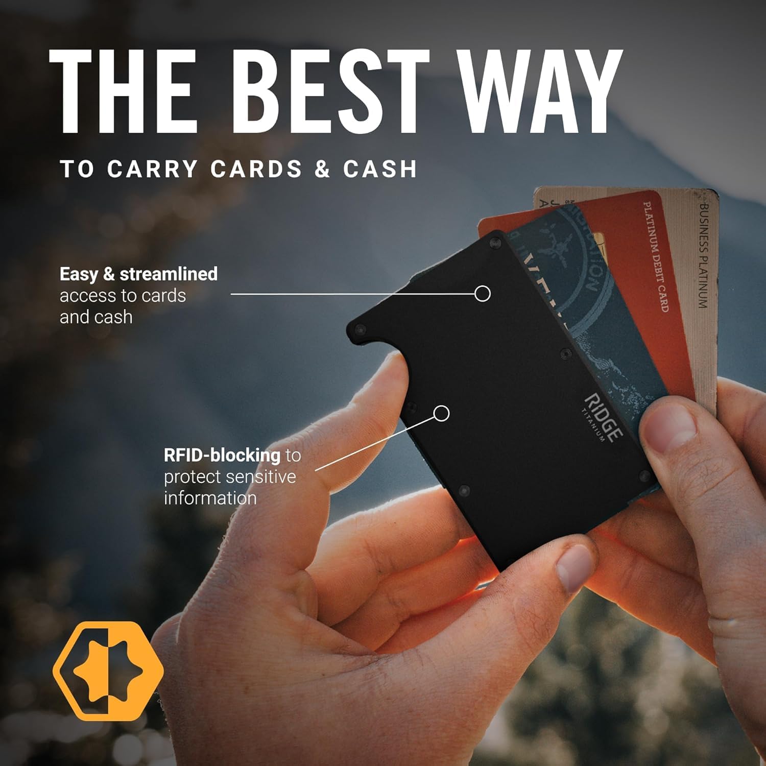 Portafoglio The Ridge per Uomo - Wallet Slim Titanium recensione e prezzo