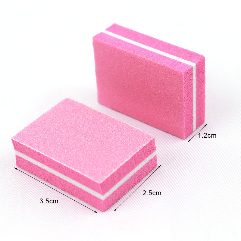 10/50pcs Mini Unghie Art Buffe - Nail File Titanium recensione e prezzo