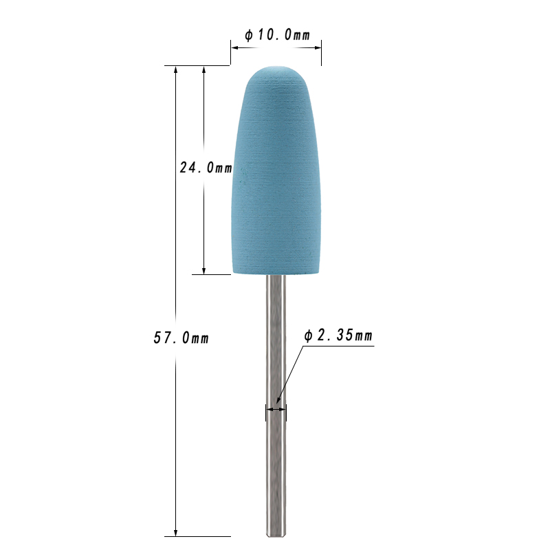 Set di 5 punte in silicone per - Nail File Titanium recensione e prezzo