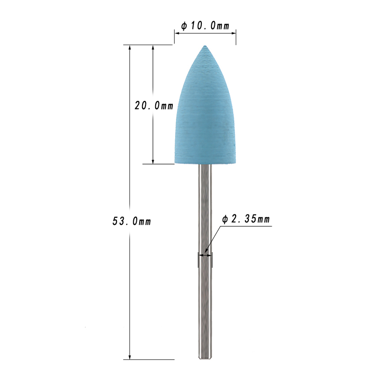 Set di 5 punte in silicone per - Nail File Titanium recensione e prezzo