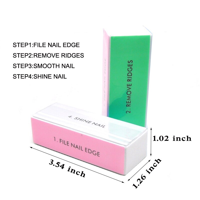 5 pz Blocco di Lucidatura Colo - Nail File Titanium recensione e prezzo