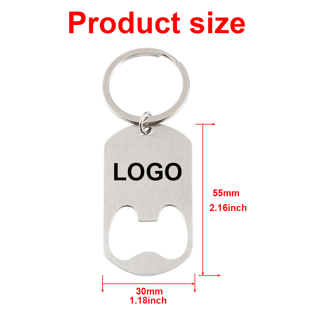 Portachiavi in acciaio inossid - Bottle Opener Keyring recensione e prezzo