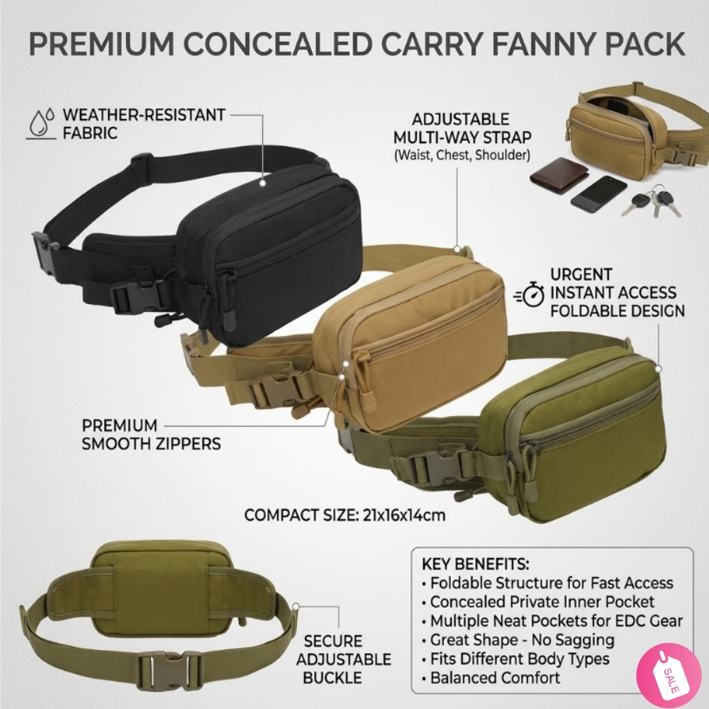 Marsupio Tattico da Uomo per T - Edc Carry Bag For Men recensione e prezzo