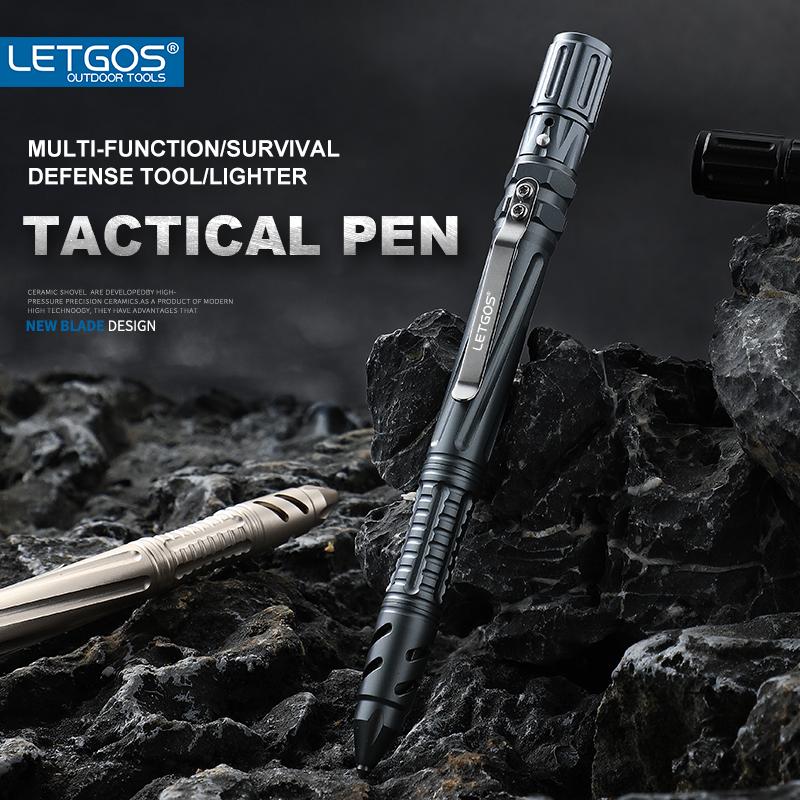 Penna Tattica LETGOS in Acciai - Pen Tactical Glass recensione e prezzo