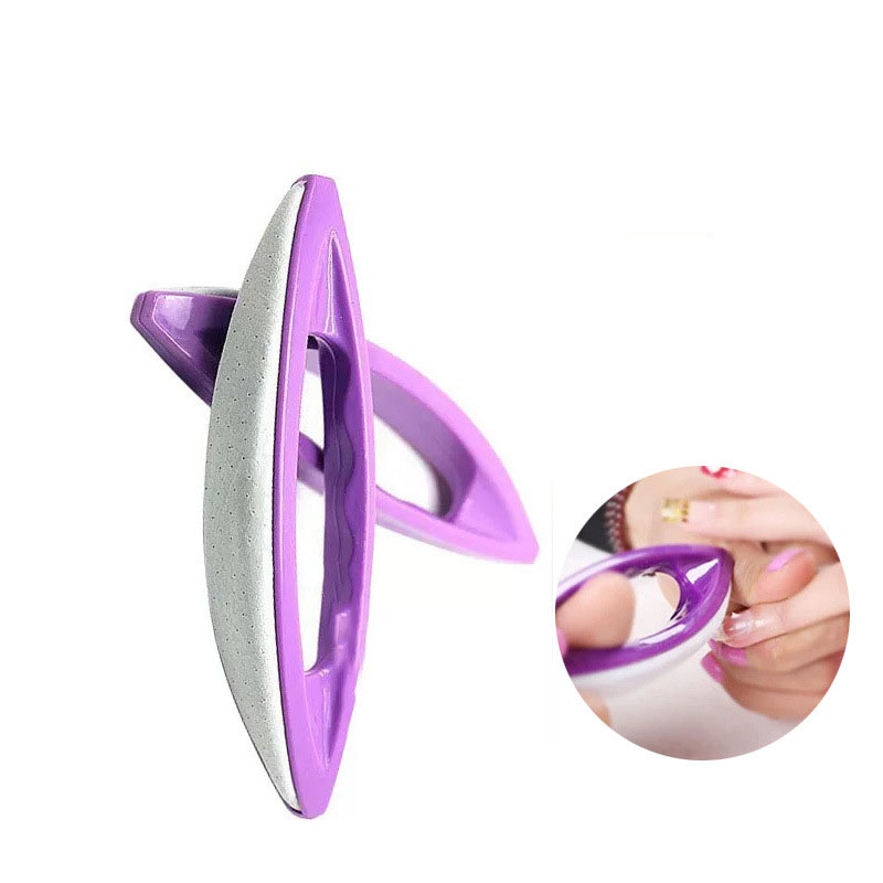 Spazzola per unghie in pelle d - Nail File Titanium recensione e prezzo