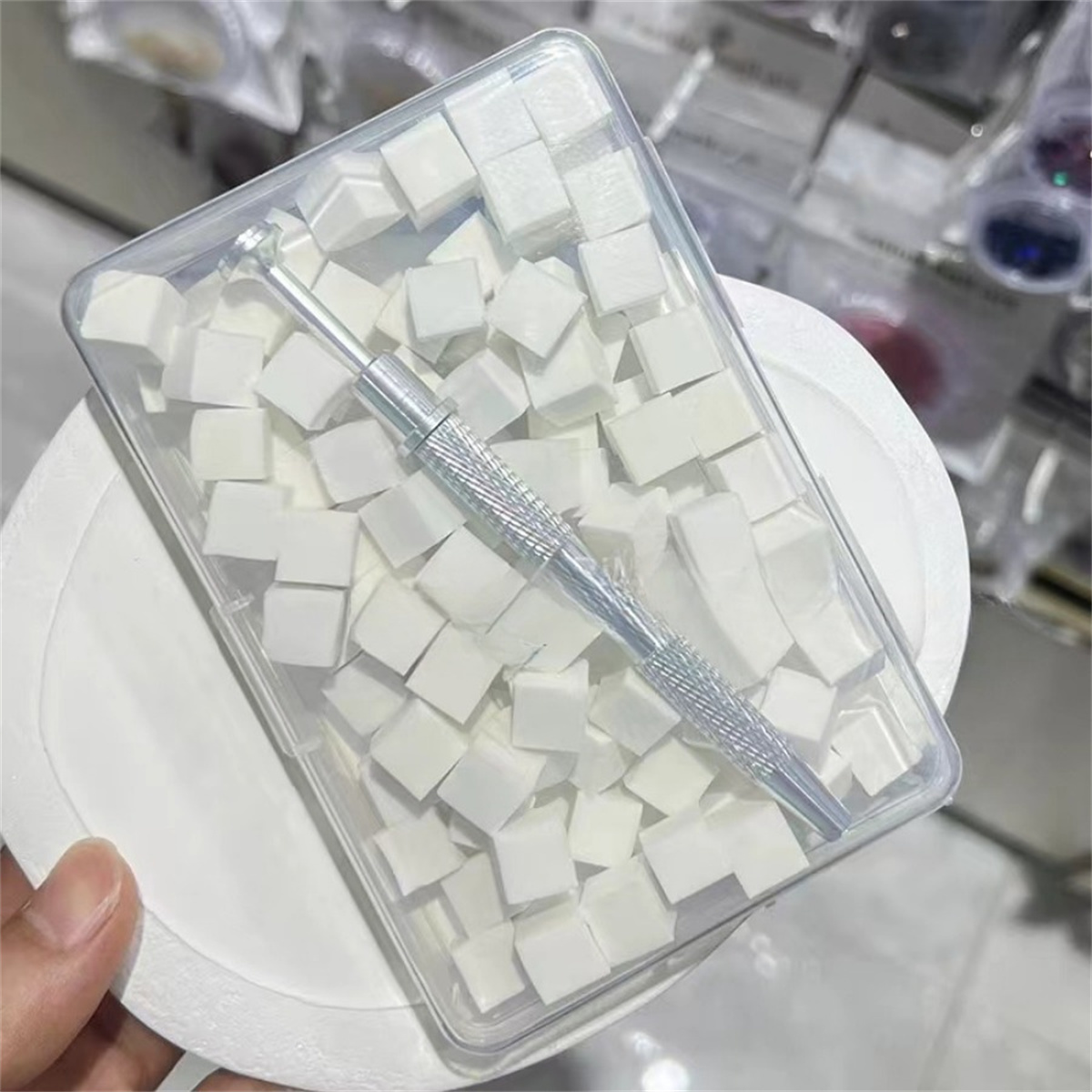 Set da 100 pz. di cotone per c - Nail File Titanium recensione e prezzo