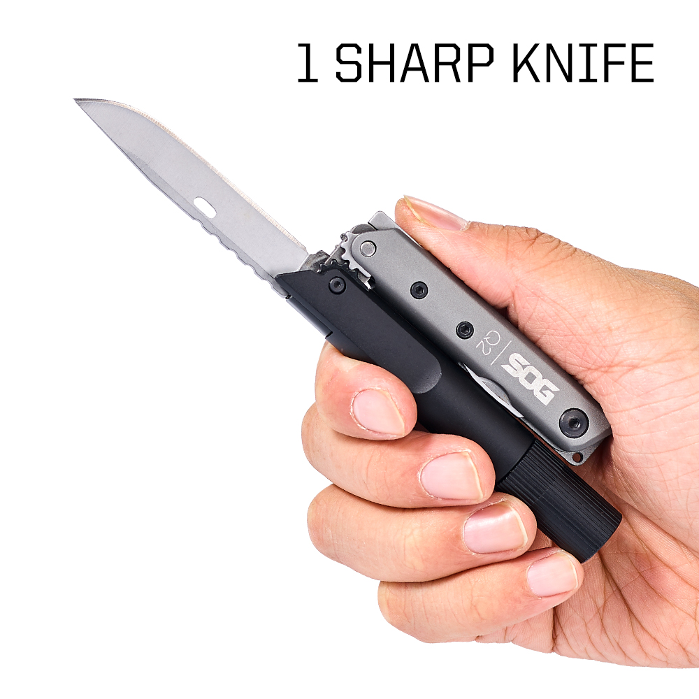 SOG BATON Q2 Penna multiutensi - Edc Carry Flashlight recensione e prezzo